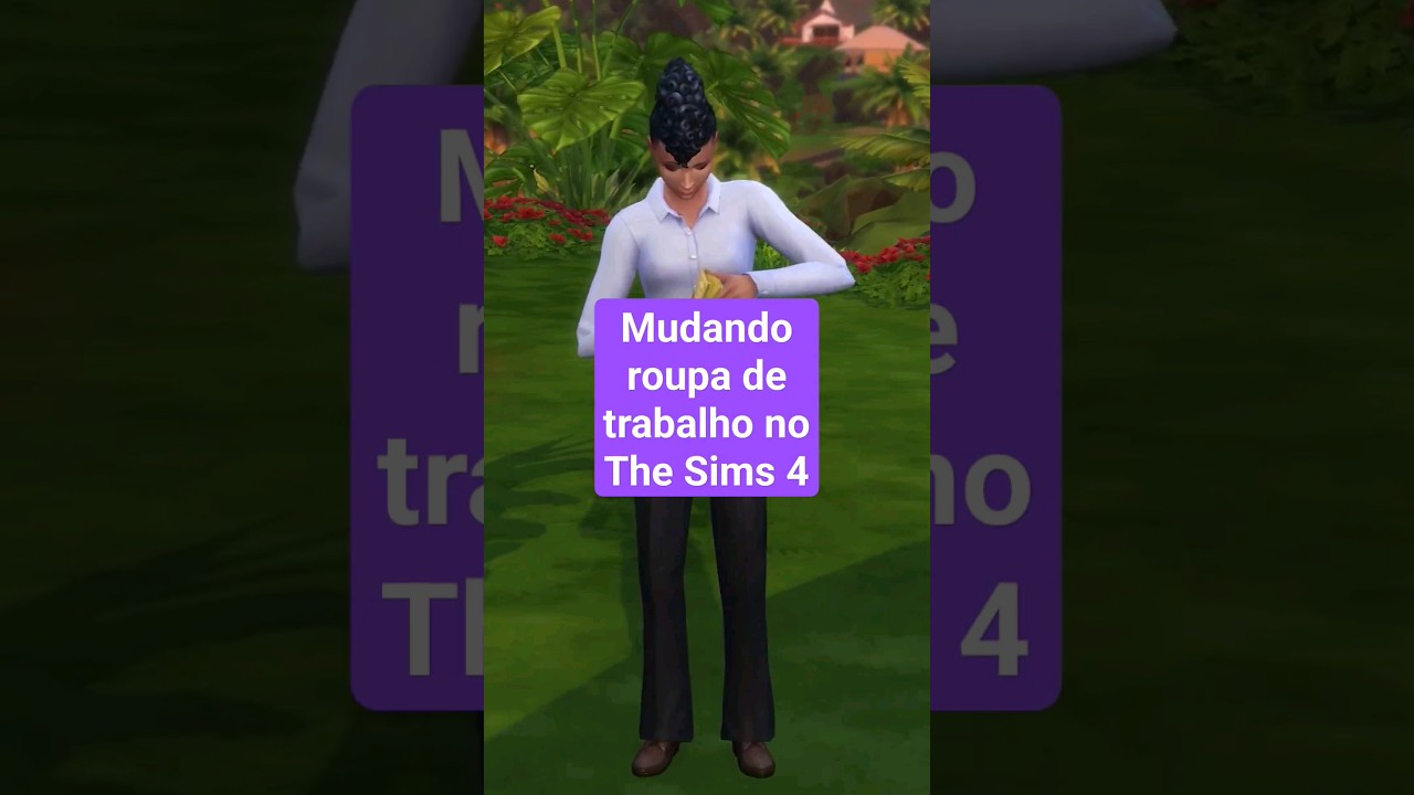 Sims de Boa: Código para trocar a roupa de Trabalho no The Sims 4