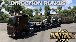 TRANSPORT DE TRACTEURS  | MAP ÎLE-DE-FRANCE 1:1 [ Euro Truck Simulator 2 ] screenshot 5
