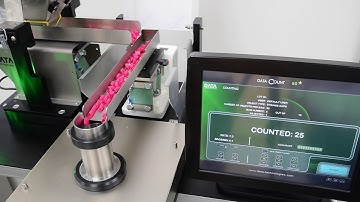 Syringe Caps Automatic Counter U-162 | Small Parts Counting Machine for Medical Devices