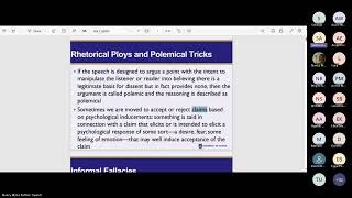 Unit 10, 2024 Informal Fallacies