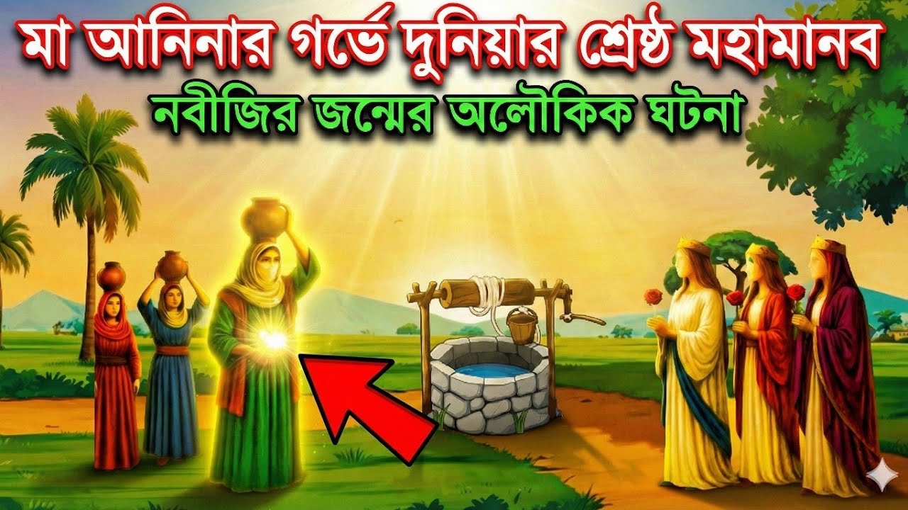 মা আমিনার গর্ভে দুনিয়ার শ্রেষ্ঠ মহামানব! নবীজির জন্মের অলৌকিক ঘটনা শুনে কাঁদবেন | Prophet Muhammad
