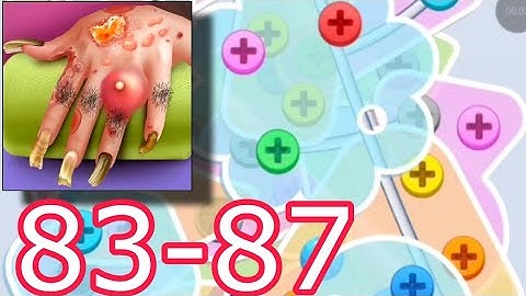 Screw Frenzy ASMR Level 83-87 Walkthrough Gameplay