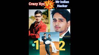 Mr Indian Hacker Vs Crazy Xyz   Watch Till End   mrindianhacker crazyxyz shorts facts