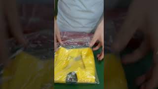 T-Shirt Bag Manufacturer -Yellow Printed Bag | HAPLAST GROUP