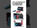 Nintendo Switch Joy Con L Neon Blue  R Neon Red 1 #shorts