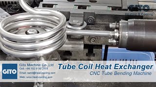 Stainless Steel Spiral Coil Tube Bending Machine for Helical Immersion Heat Exchanger