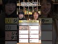 【ビジュラーの皆さんはわかりますか?】5大ウイスキー販売量ランキングTOP10 #shorts