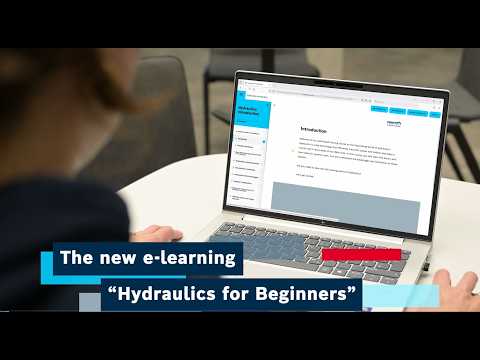 [EN] Bosch Rexroth Learning Hub - eLearning Hydraulics for Beginners