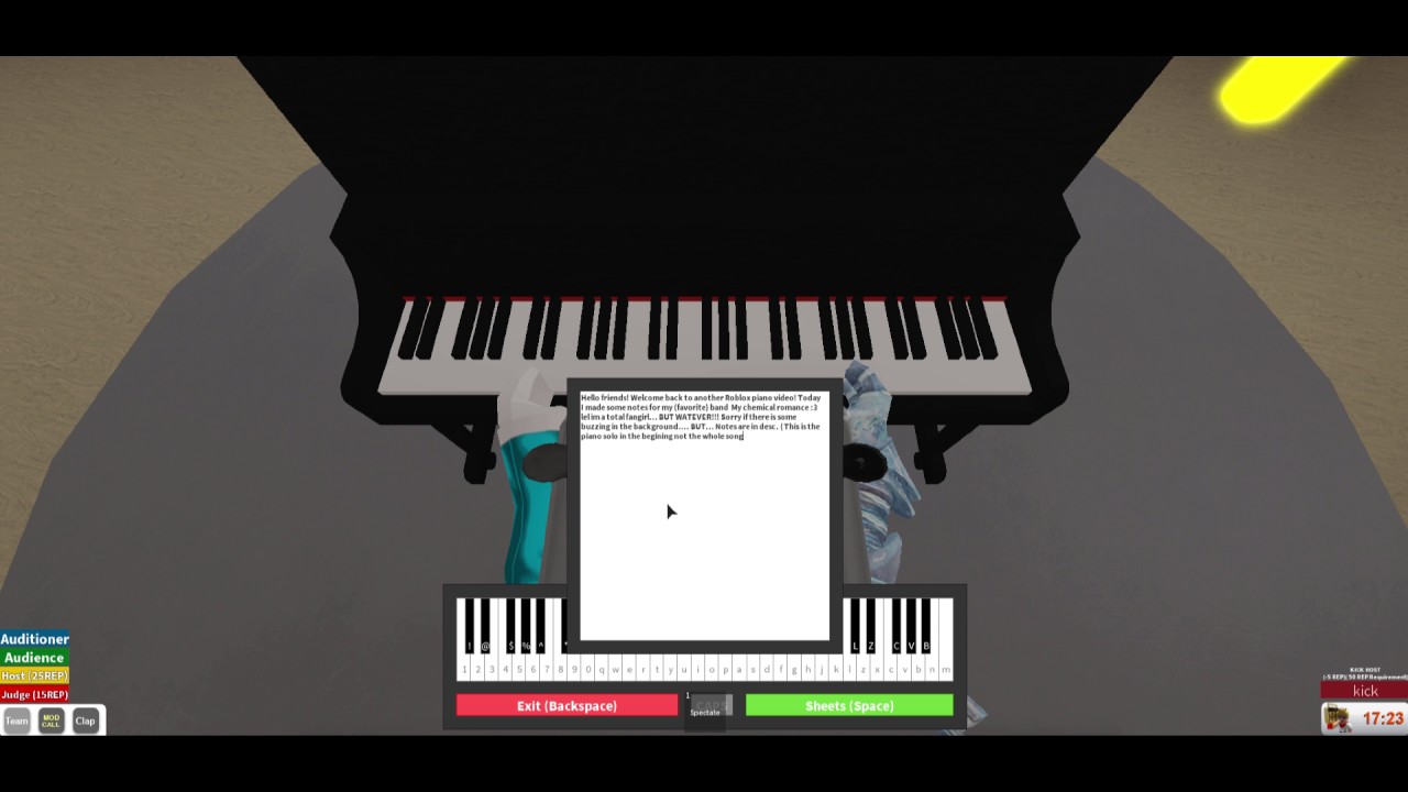 Roblox piano despacito hard