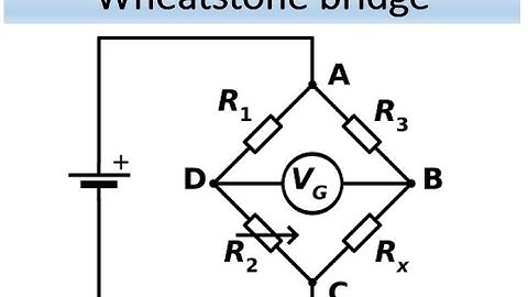 Electric Circuits - Wheatstone bridge principle and advantages
