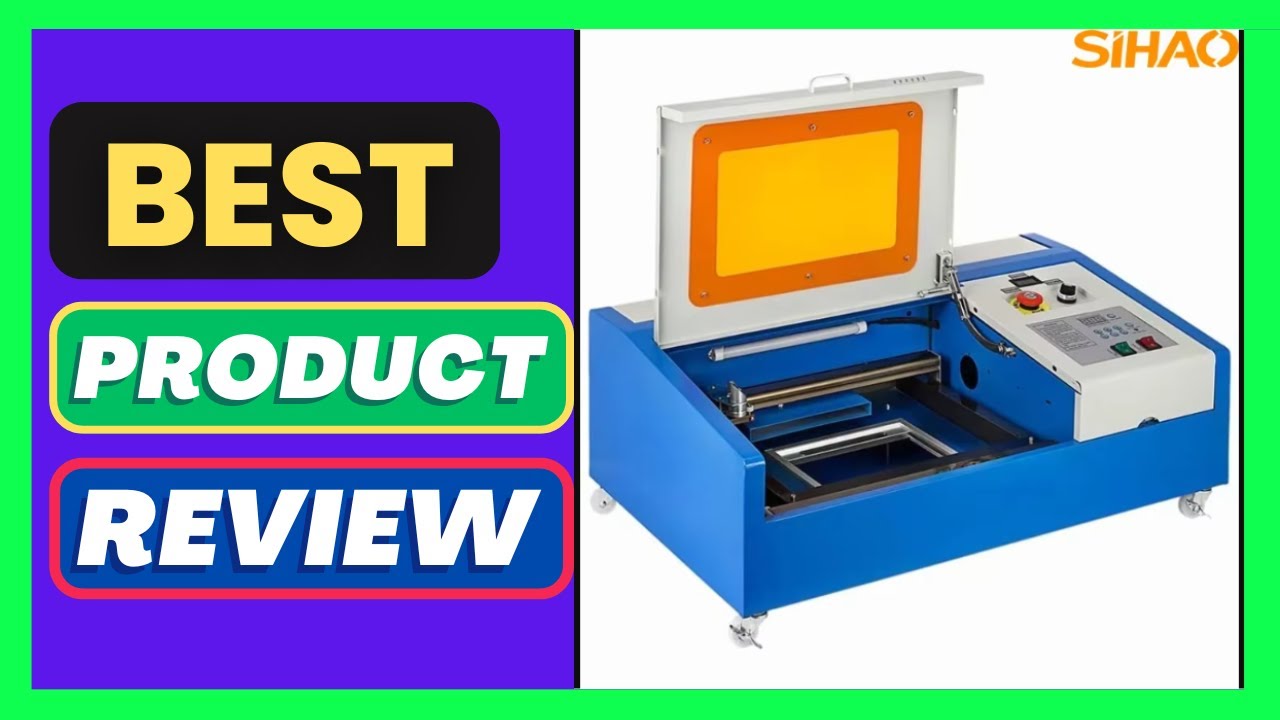 SIHAO 40W CO2 Laser Engraver Machine