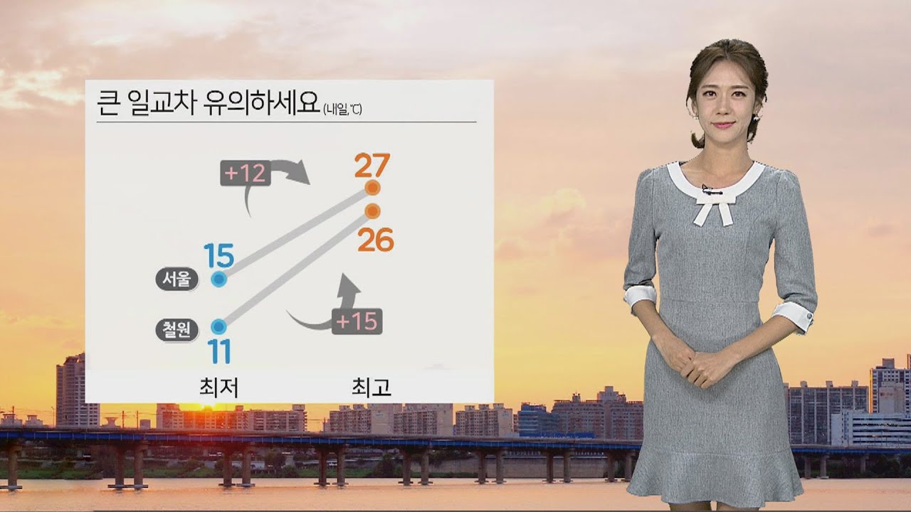 newspaper mockup [날씨] 내일 맑다가 구름 많아져…큰 일교차 유의 / 연합뉴스TV (YonhapnewsTV)