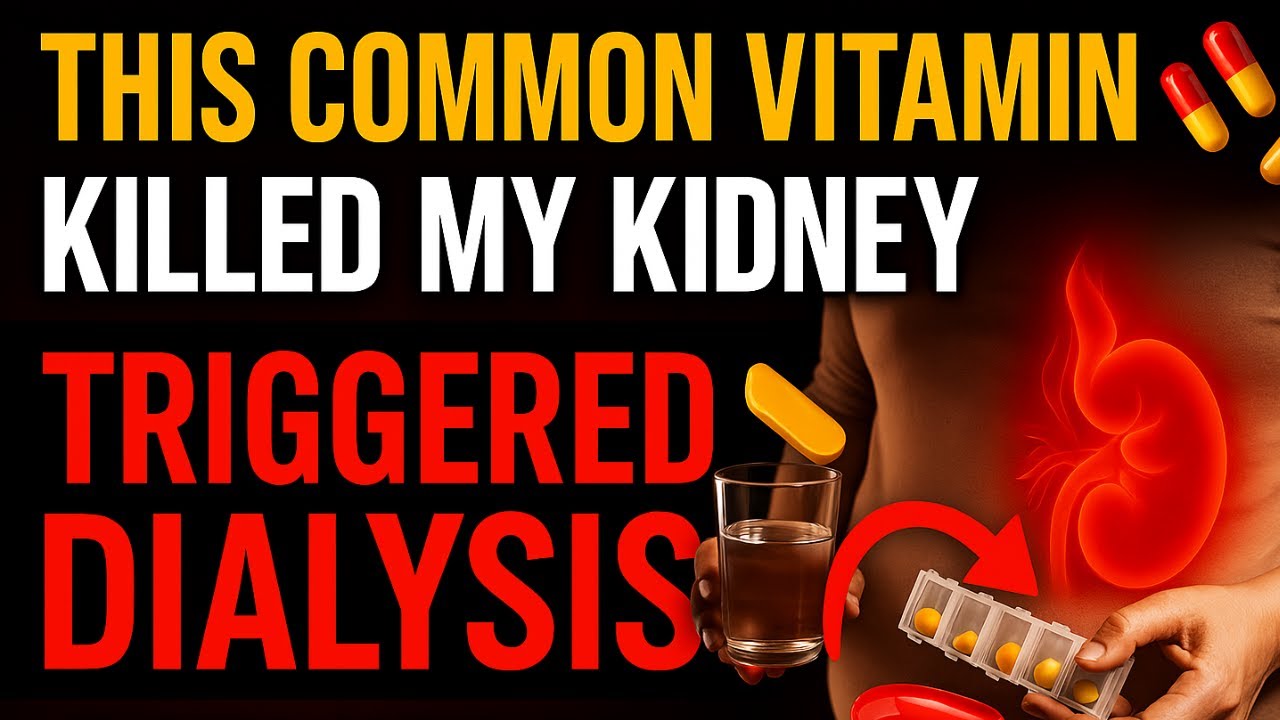 Woman Destroyed Her Kidneys (in 2 months) By Taking Common Vitamin