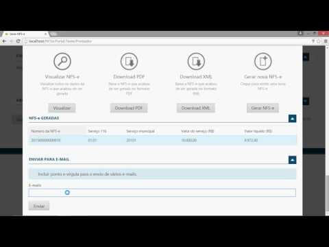 Vídeo - como emitir uma NFS-e - GOVBR - Versão 2.0