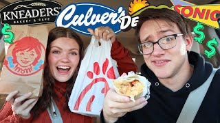 Ordering the MOST EXPENSIVE Fast Food Items