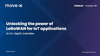 The potential of LoRaWAN: a guide to Move-X modules and more