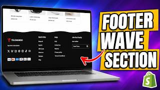 How to Add a Footer Wave Section to Your Shopify Store