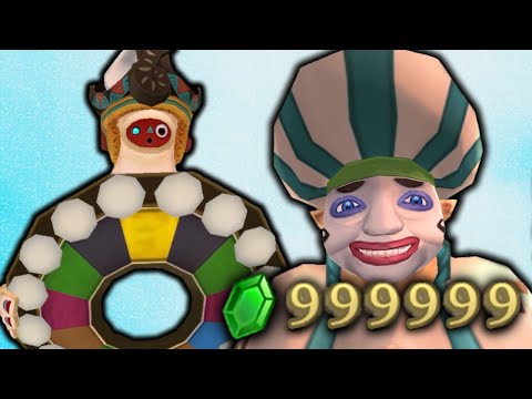 30,000 RUPEES PER HOUR!? A CONSISTENT Way to Win Fun Fun Island's Worst Minigame in Skyward Sword HD