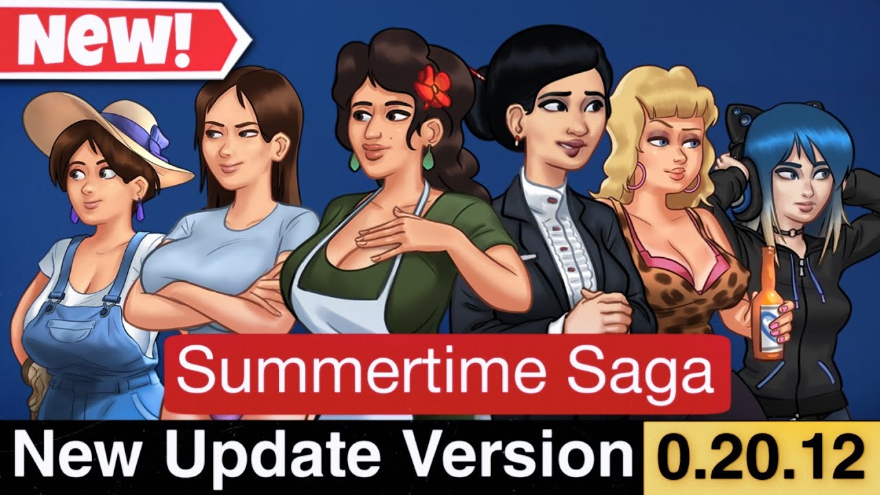 New Update 0 20 12 Summertime Saga Save File Download Links Starsip Gamer Youtube