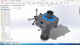 Solidworks. Урок 9.3. Разрезы - создание чертежа Solidworks. Урок 9.3. Разрезы - создание чертежа