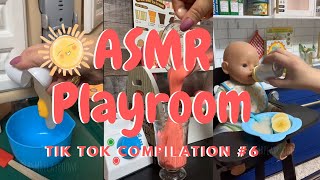 ASMR Playroom TikTok Compilation #6 | Baking with Slime, Slime Smoothie, Baby Alive Breakfast