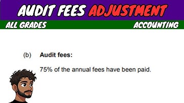 Audit Fees Adjustment | Accounting