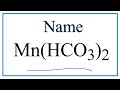 Naming and Charges of Polyatomic Ions