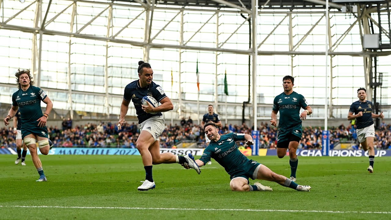 Extended match highlights Leinster Rugby 56 Connacht Rugby 20 (Agg 82-41) Champions Cup