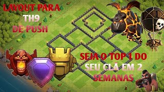 Layout Para Th9 Cv9 De Push Anti Pt Do Clash Of Clans?