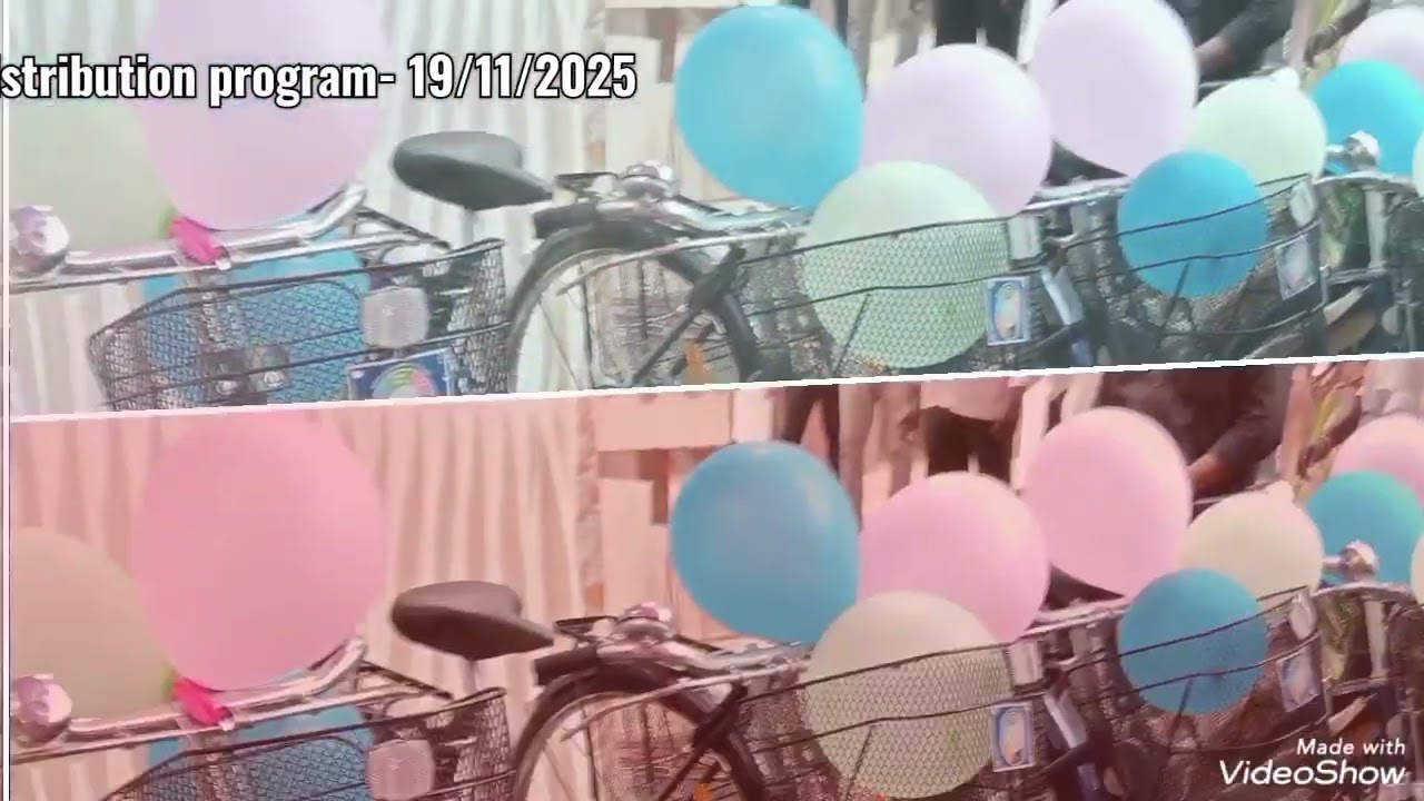 St Joseph's Girls' higher secondary School ponmalaipatti, Trichy Free bicycle distribution program