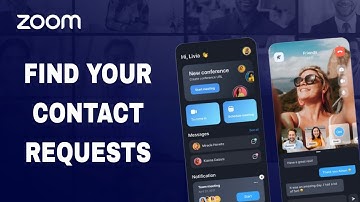 How To Find Your Contact Requests On Zoom App
