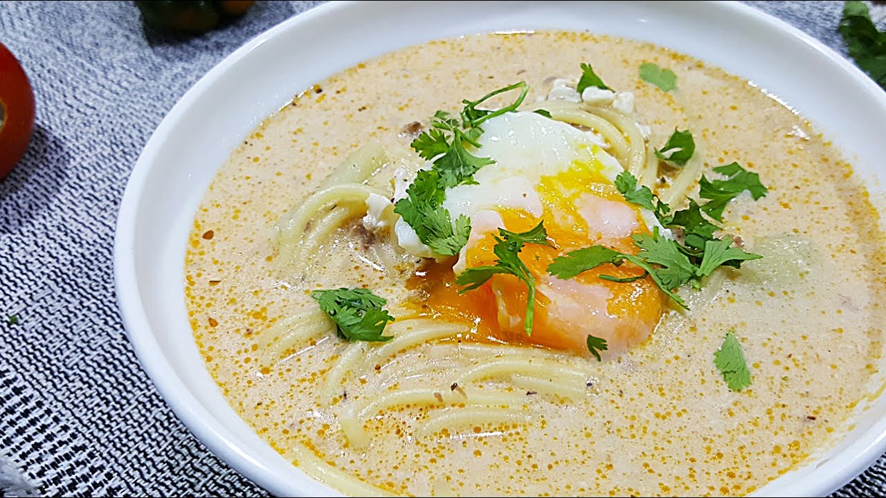 Como hacer fideos con caldo