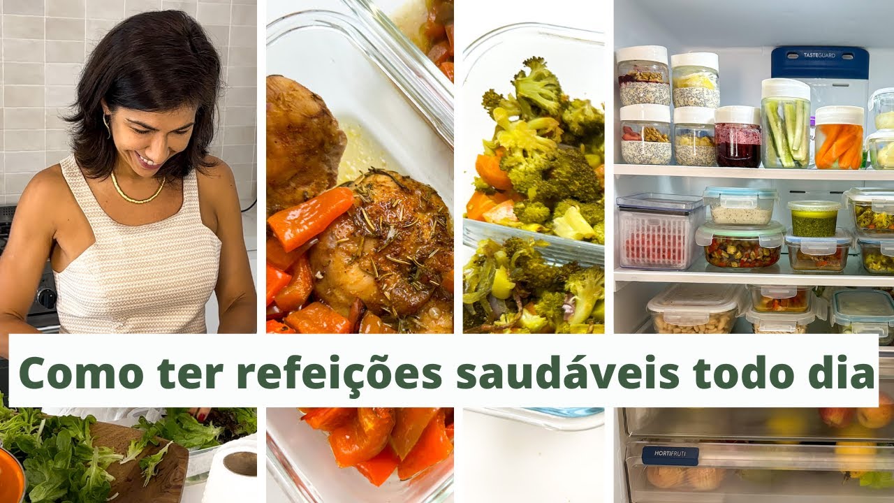 Como planejo meu cardápio semanal | Como ter refeições saudáveis todo dia | Por Mariana Talita