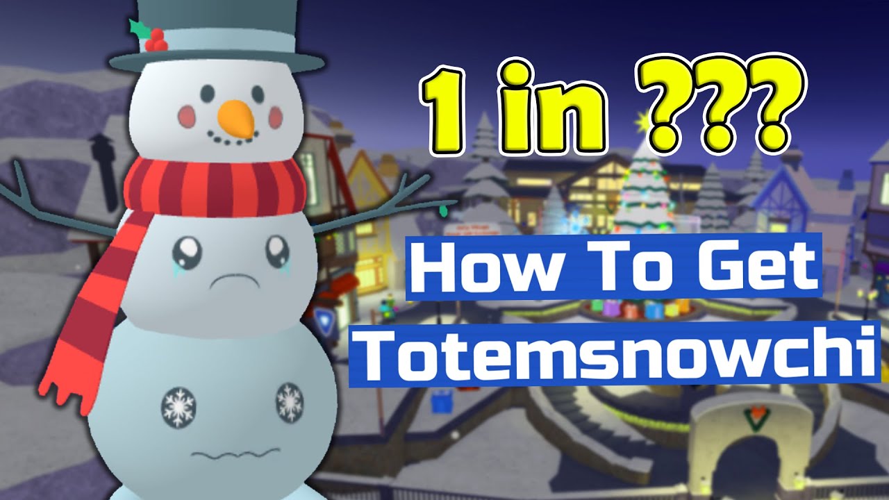 How to get NEW SNOWMAN TOTEMOCHI in Loomian Legacy!