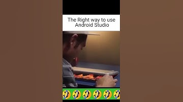 the right to way to use Android studio  funny memes videos. #Androidstudiofunny  #learncodingeasyway