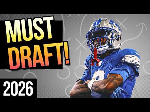 Must Draft Players For Fantasy Football 2026 - Harris Football