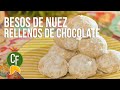 💋 Besos de Nuez Rellenos de Chocolate 🍫 | Cocina Fresca