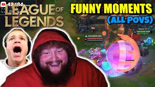 ¡Lo mejor de CaseOh y Jynxzi en League of Legends! (MOMENTOS DIVERTIDOS)
