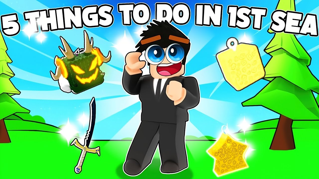 Blox Fruits) Top 5 things you should get in THIRD SEA! 