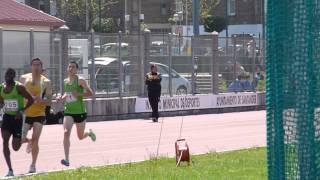Campeonato de Cantabria 1500 metros atletismo
