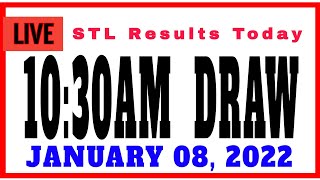 OLRT LIVE: Stl results today 10:30am draw January 8, 2022