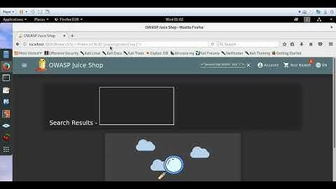 OWASP JUICE SHOP - DOM XSS