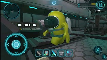 RoboPig & CyberBear Among Us Neighbor Escape Survival 3D - First Gameplay