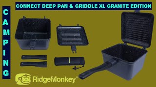 Ridge Monkey Connect Deep Pan & Griddle XL Granite Edition