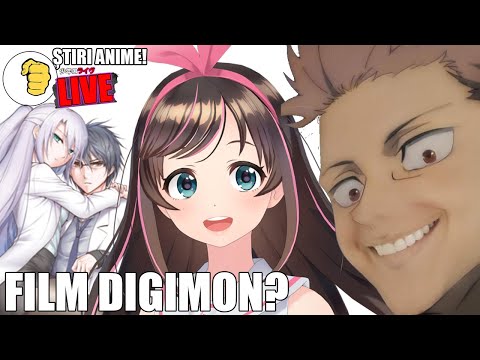 vTuber ANIME! Jujutsu Kaisen la INCHISOARE, Digimon 2? NOU ANIME SCIENCE SARU, Goodbye, Don-Glees+