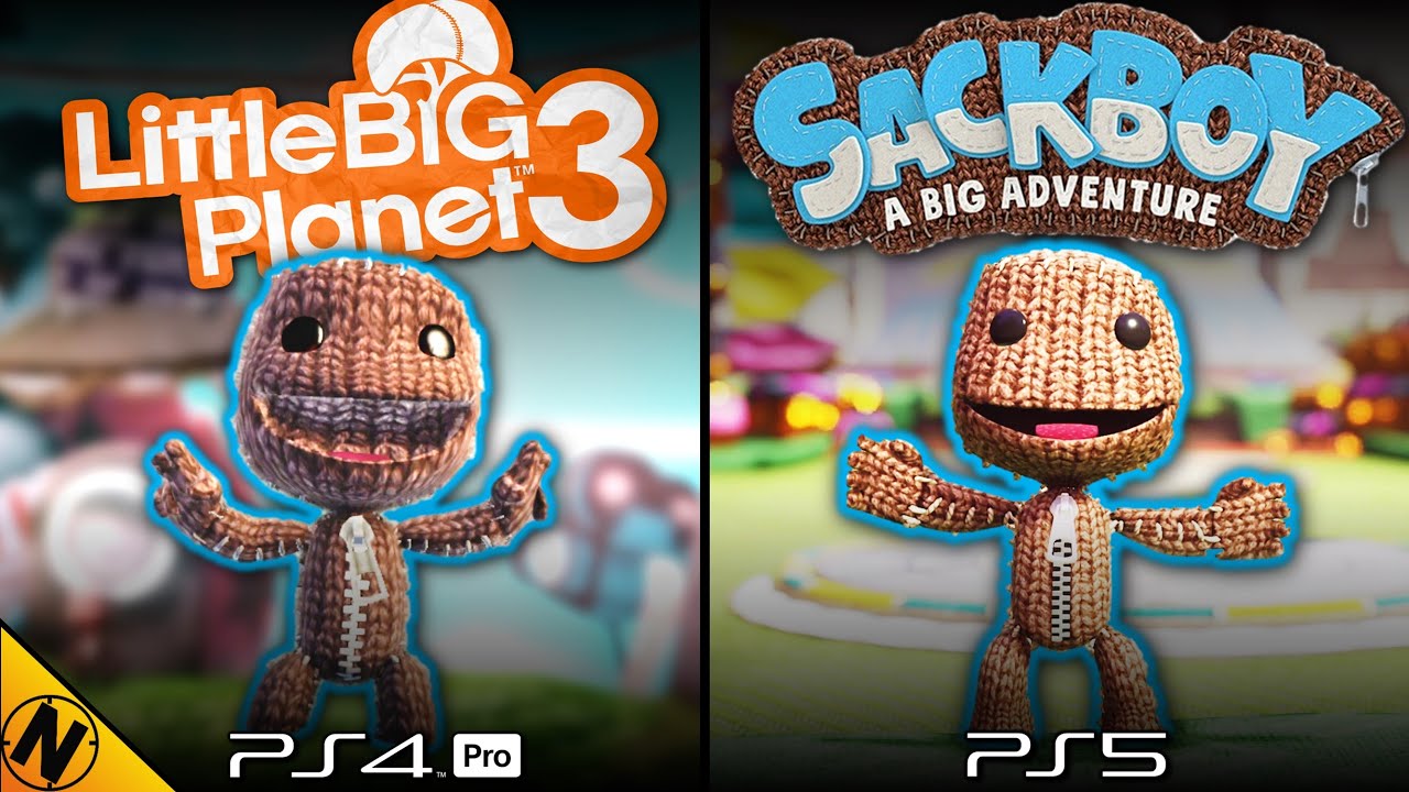 Sackboy: A Big Adventure vs LittleBigPlanet | Direct Comparison - YouTube