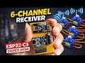 DIY ESP32-C3 Super mini RC Receiver: 6 Channels, Tiny Size, Huge Power!