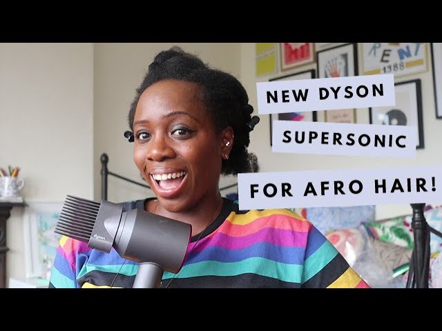Does The New Dyson Supersonic Actually Work On 4c Natural Afro Hair Kristabel Youtube