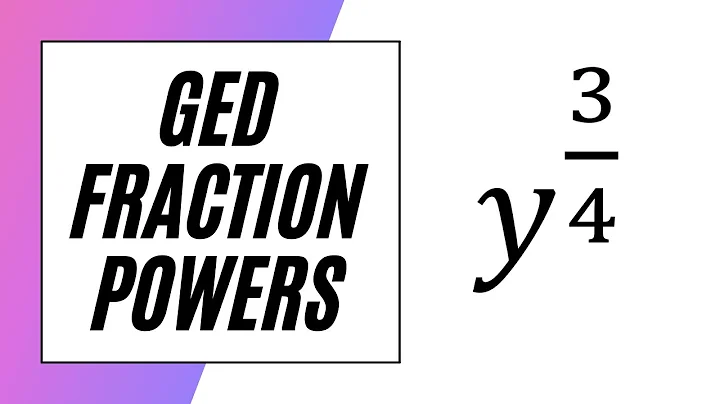 GED Math – Rational Exponents!