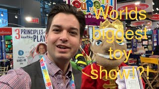 Biggest toy show in the world! Behind the scenes at the New York Toy Fair!